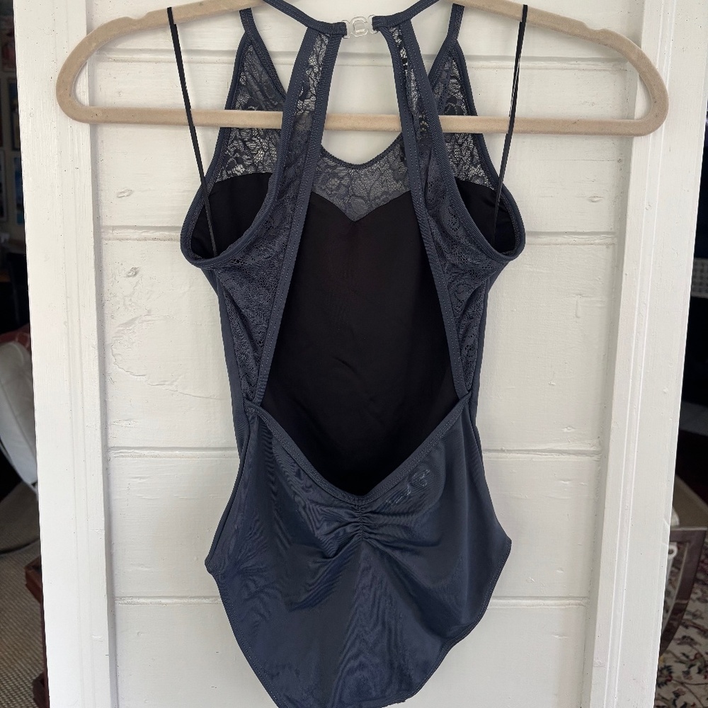 Ballet Rosa Grey Leotard - Picture 2 of 2